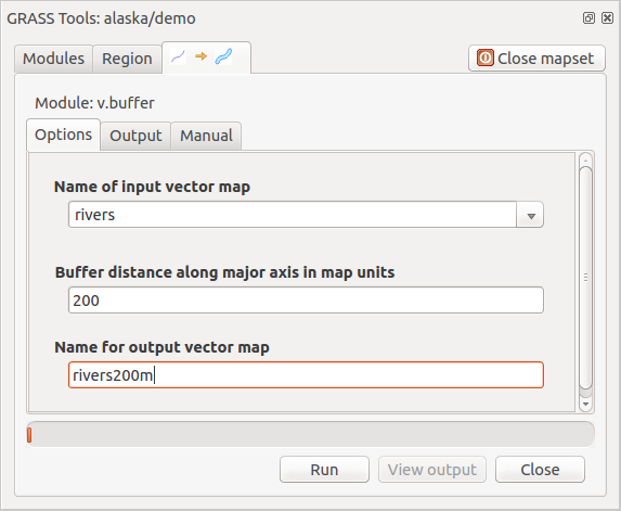 22. Intégration du SIG GRASS — Documentation QGIS Documentation