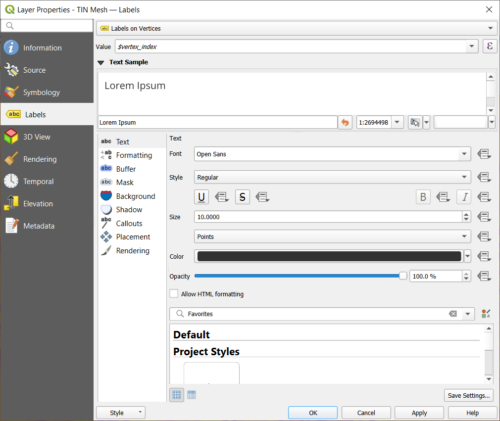 14. Travailler avec des données maillées (mesh) — Documentation QGIS ...