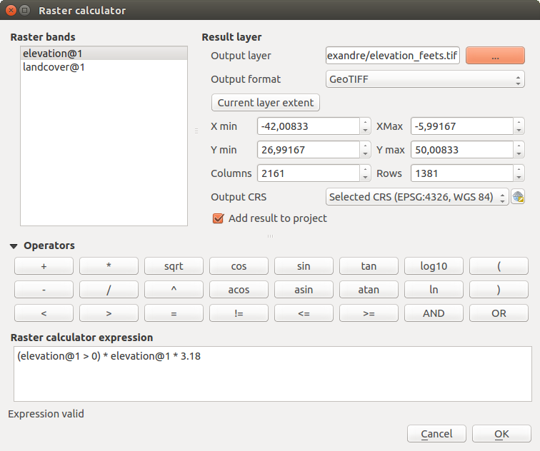 Raster Analysis — Qgis Documentation Documentation 5346