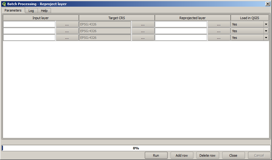 17.26. L’interface de traitements par lots — Documentation QGIS ...